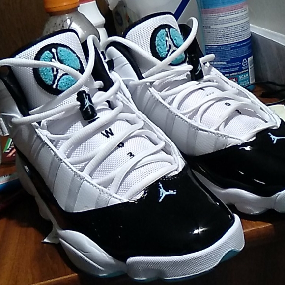 Jordan 6 rings tropical splash brand new